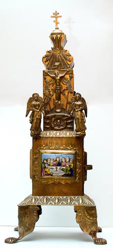 Даразахавальніца
Расія. XIX ст.
Латунь, эмаль