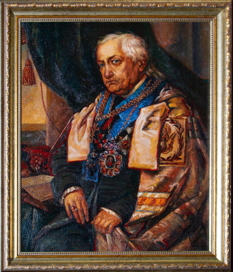 
Партрэт. Мітрапаліт Іасафат Булгак
Мастак Іван Хруцкі (1810–1885). 
1838 г. Палатно, алей. 
Копія С. Янкоўскі. 2012 г.
