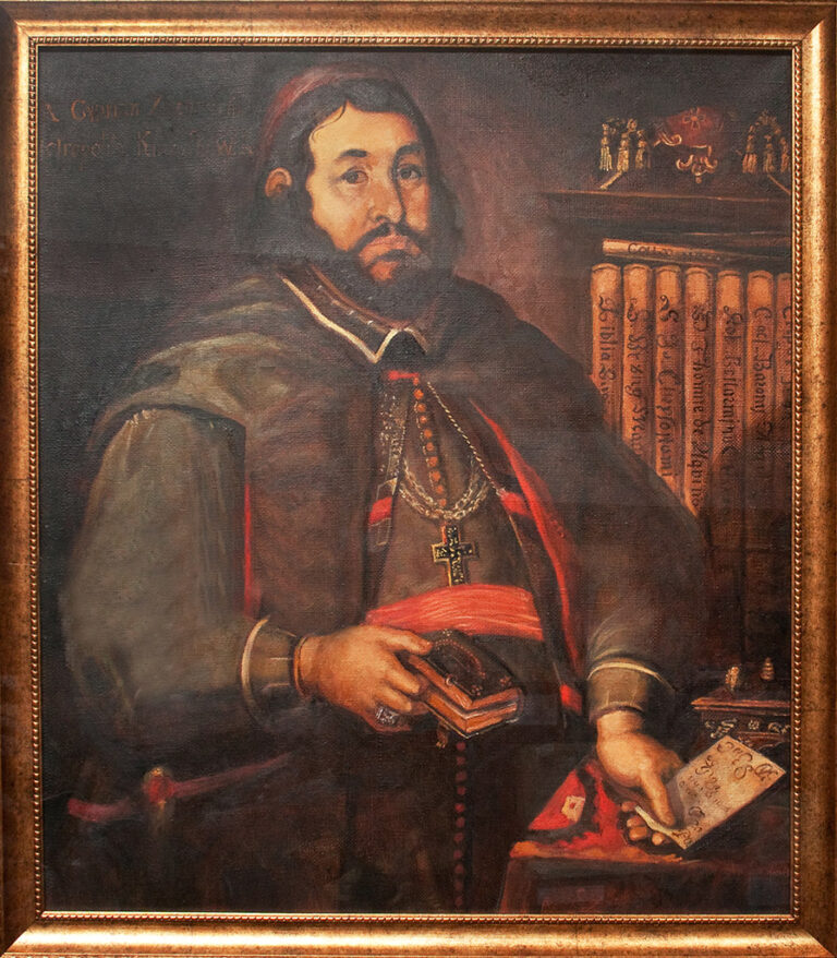 Портрет. Киприан Жоховский 
Неизвестный художник. 1680-е гг.
Холст. Масло. 
Копия. С. Янковский. 2011 г. 